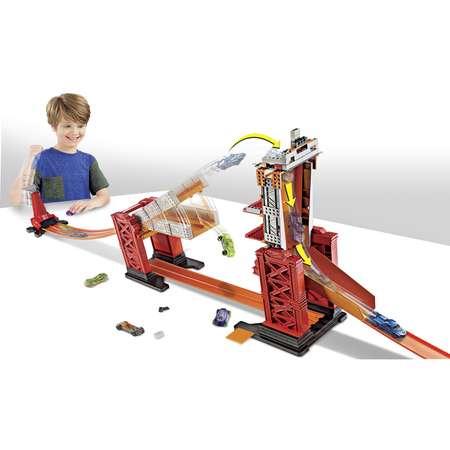 Дополнительная секция Hot Wheels Разводной Мост с пусковой установкой