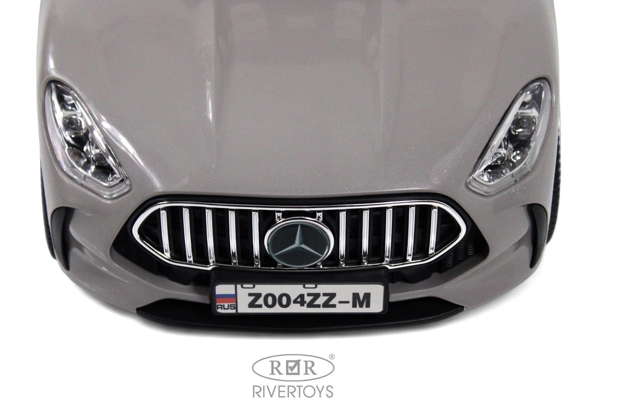 Каталка RIVERTOYS Z004ZZ-M-GREY серый - фото 3