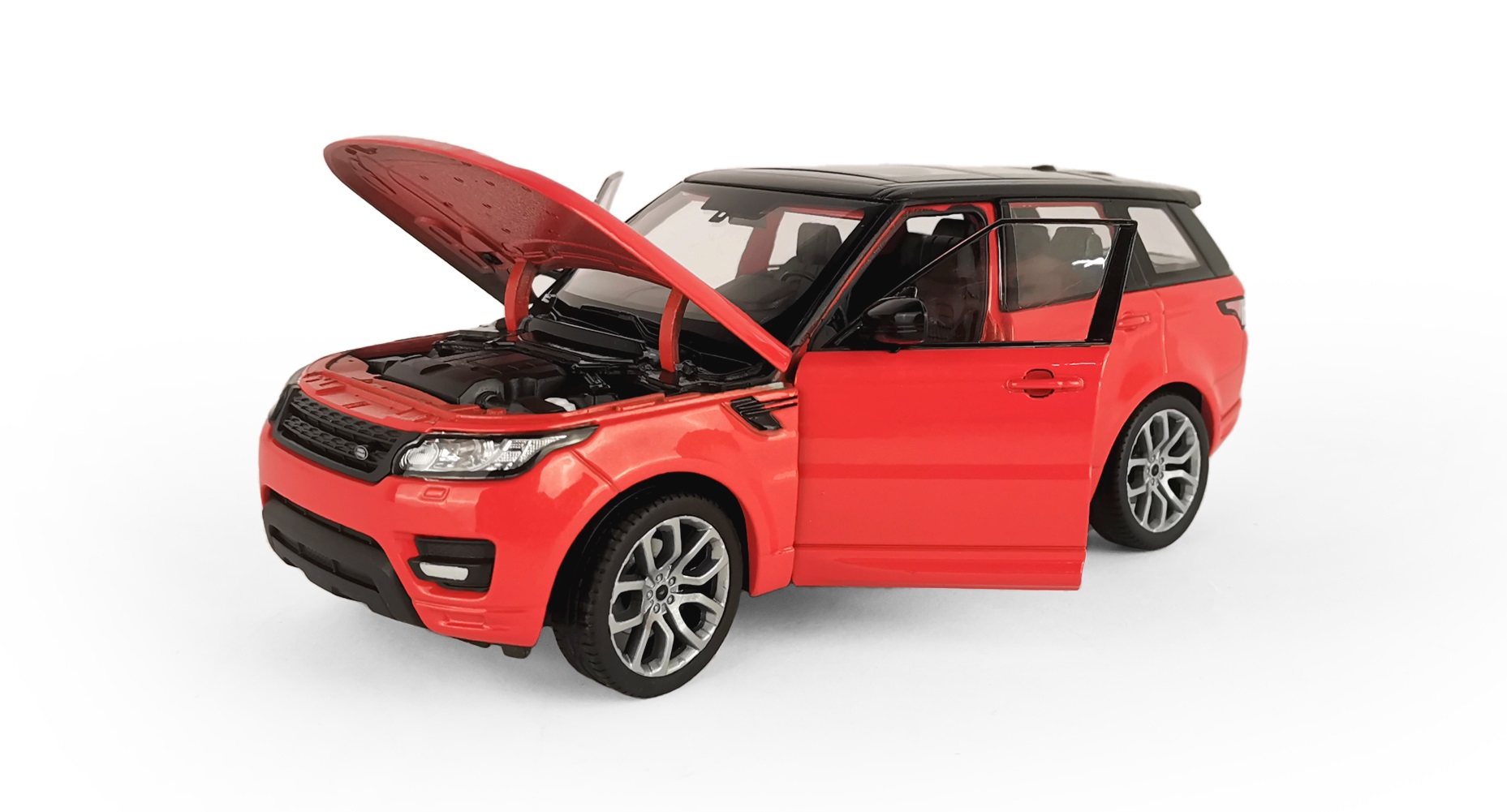 Автомобиль Welly Land Rover Sport 1:24 24059W - фото 4