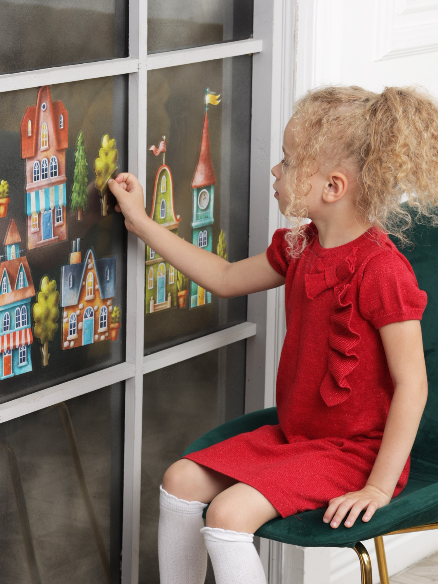 Декоративные наклейки Дрофа-Медиа Домики 4254 - фото 11