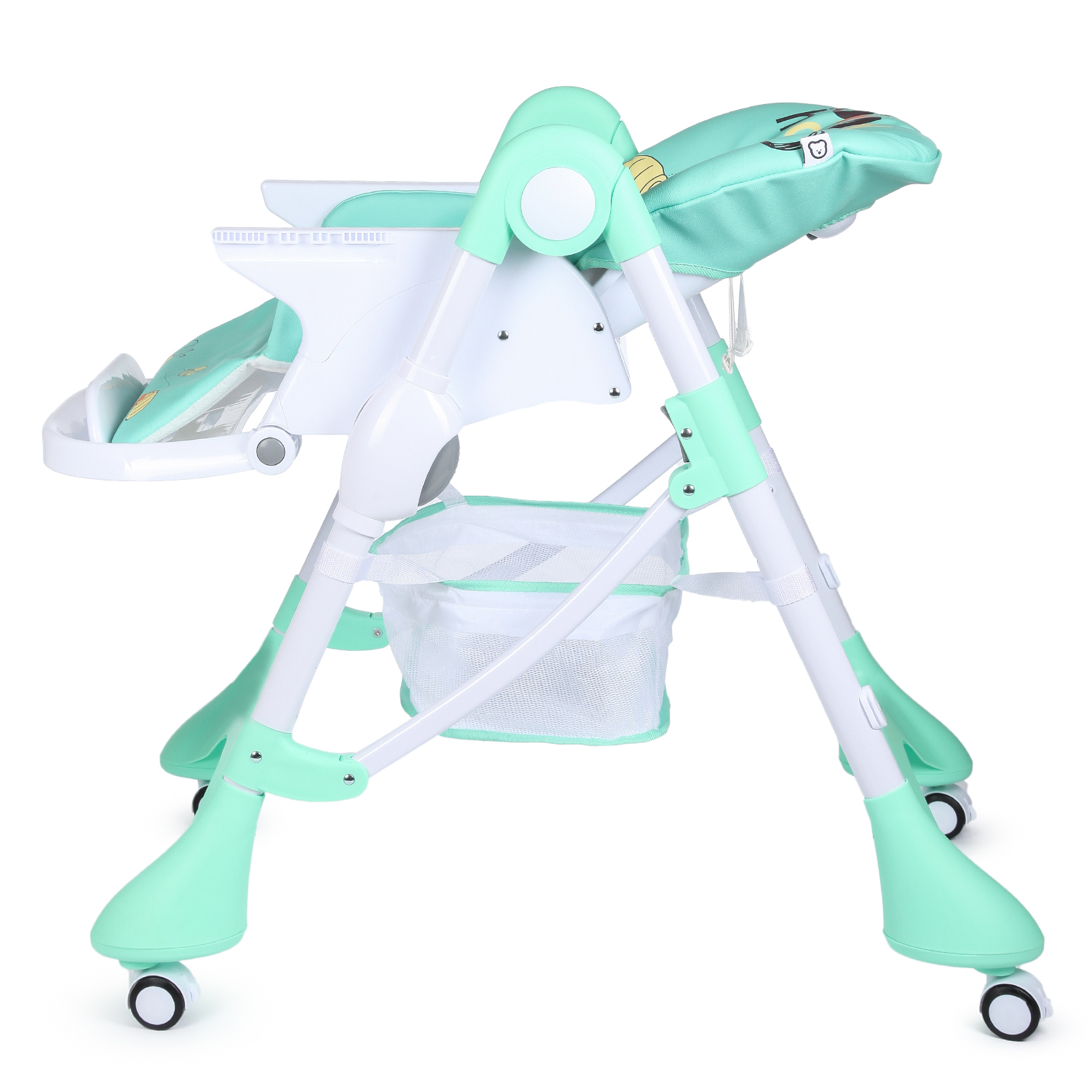 Стульчик для кормления Babyton Animals Green классический - фото 7
