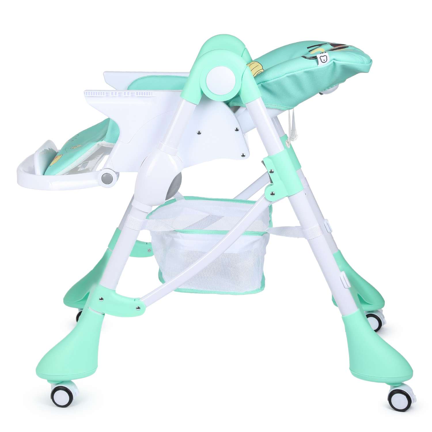 Стульчик для кормления Babyton Animals Green классический - фото 7