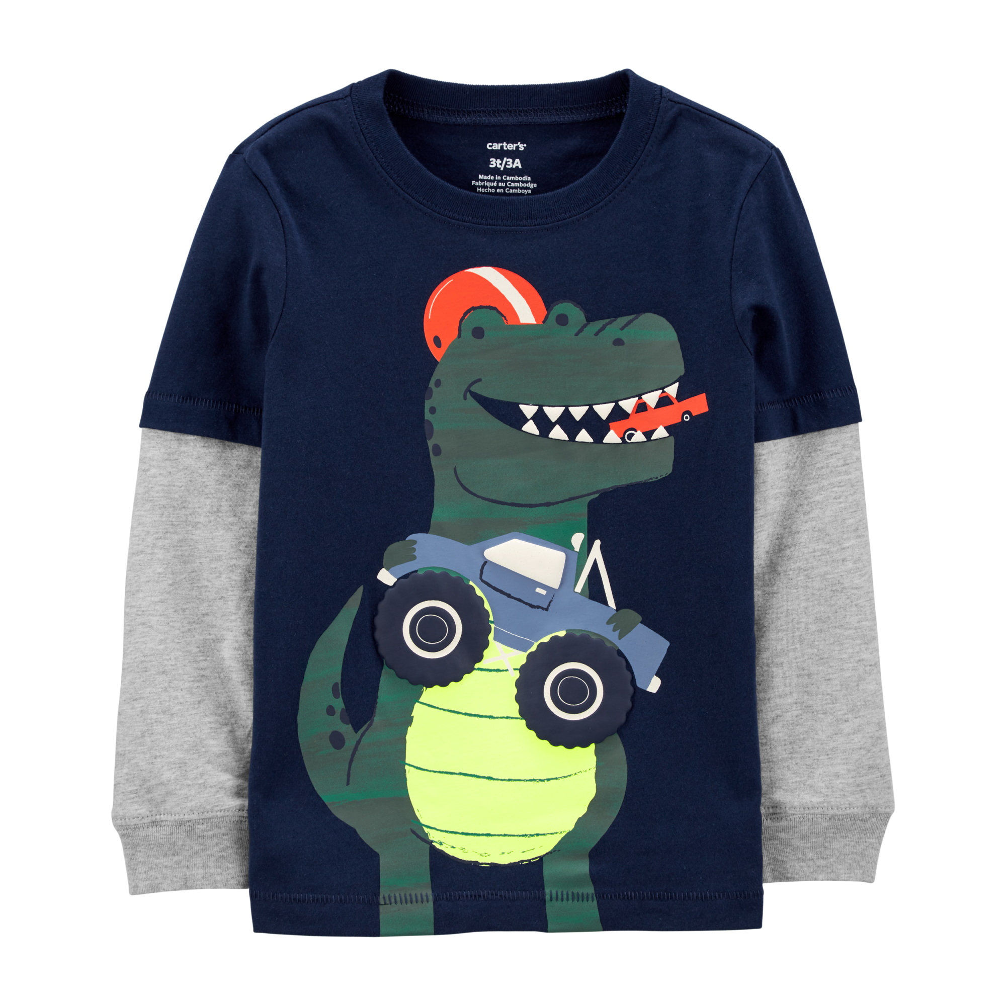 Лонгслив Carters 1M044710 - фото 1