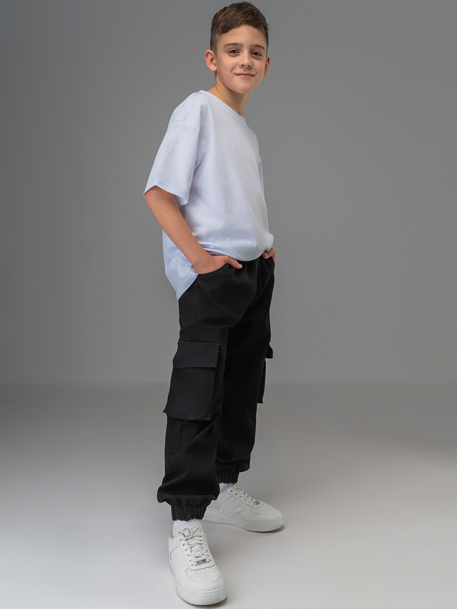 Джинсы HappyFox HF00801черный - фото 7