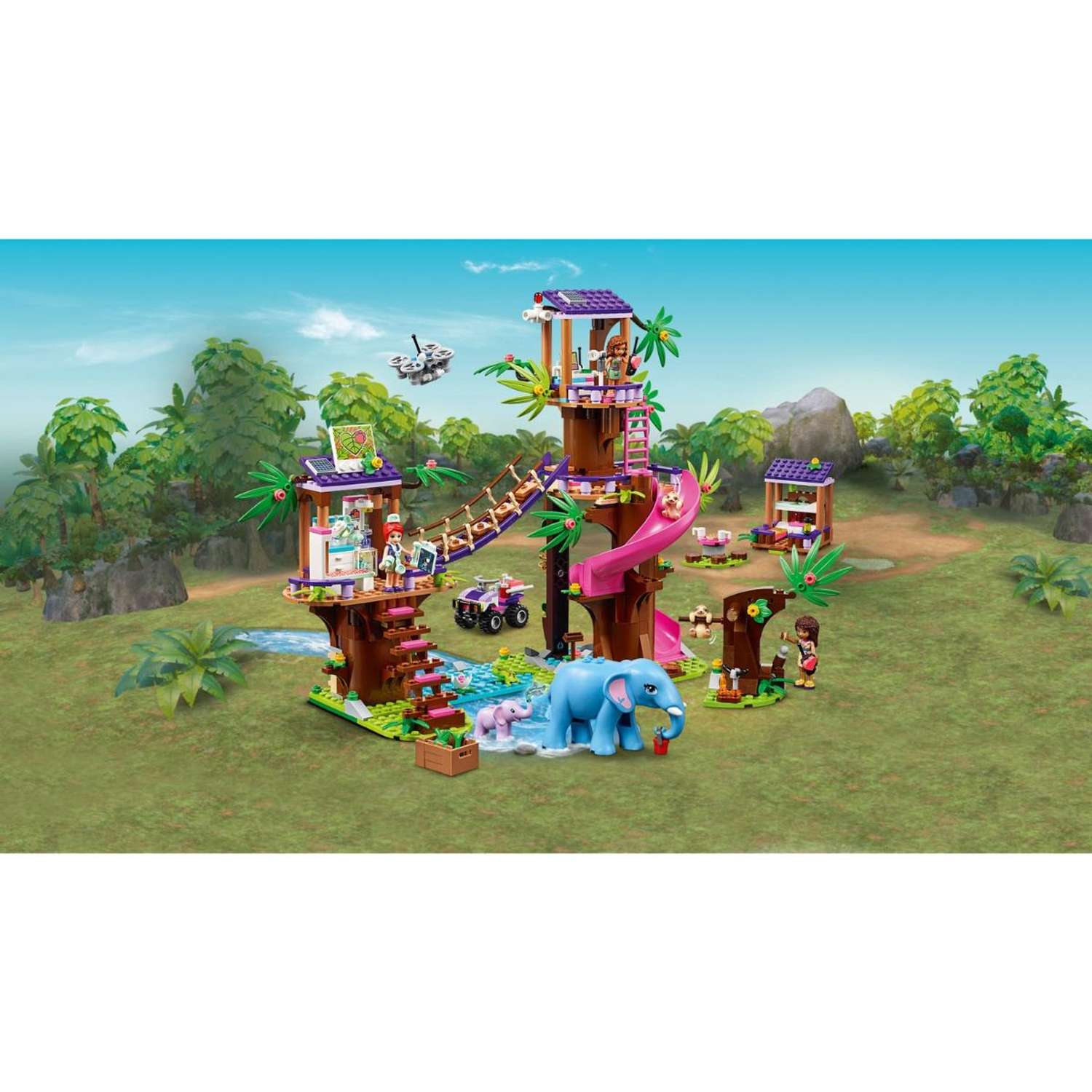 Конструктор LEGO Friends Штаб спасателей блочный - фото 16