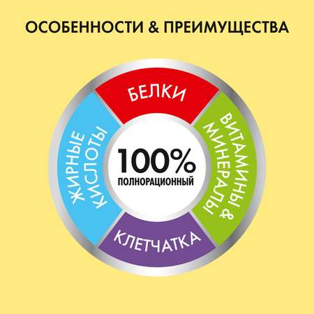 Корм сухой для кошек Friskies 2кг с кроликом и полезными овощами