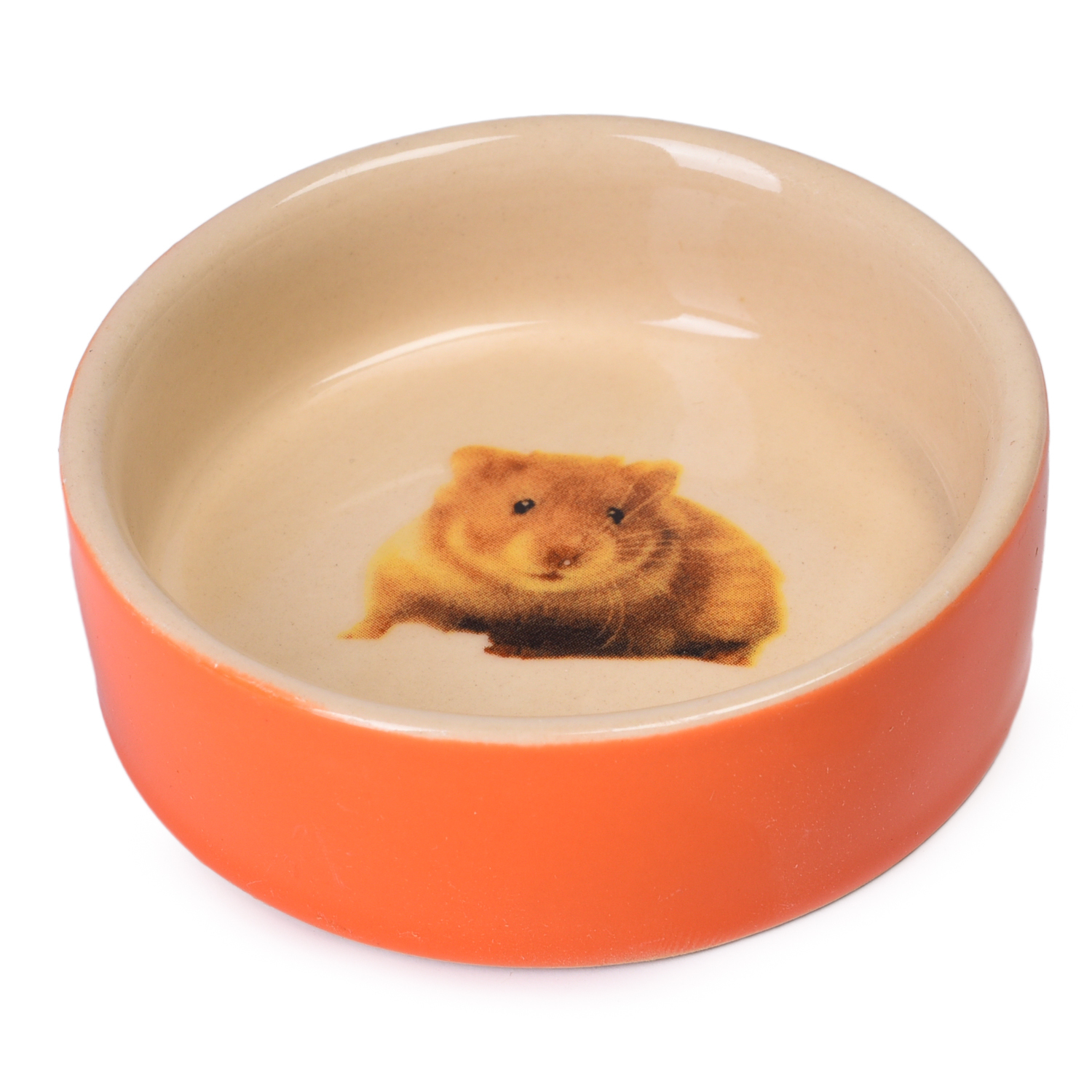 Миска для хомяков Nobby Оранжевая 73391 - фото 1