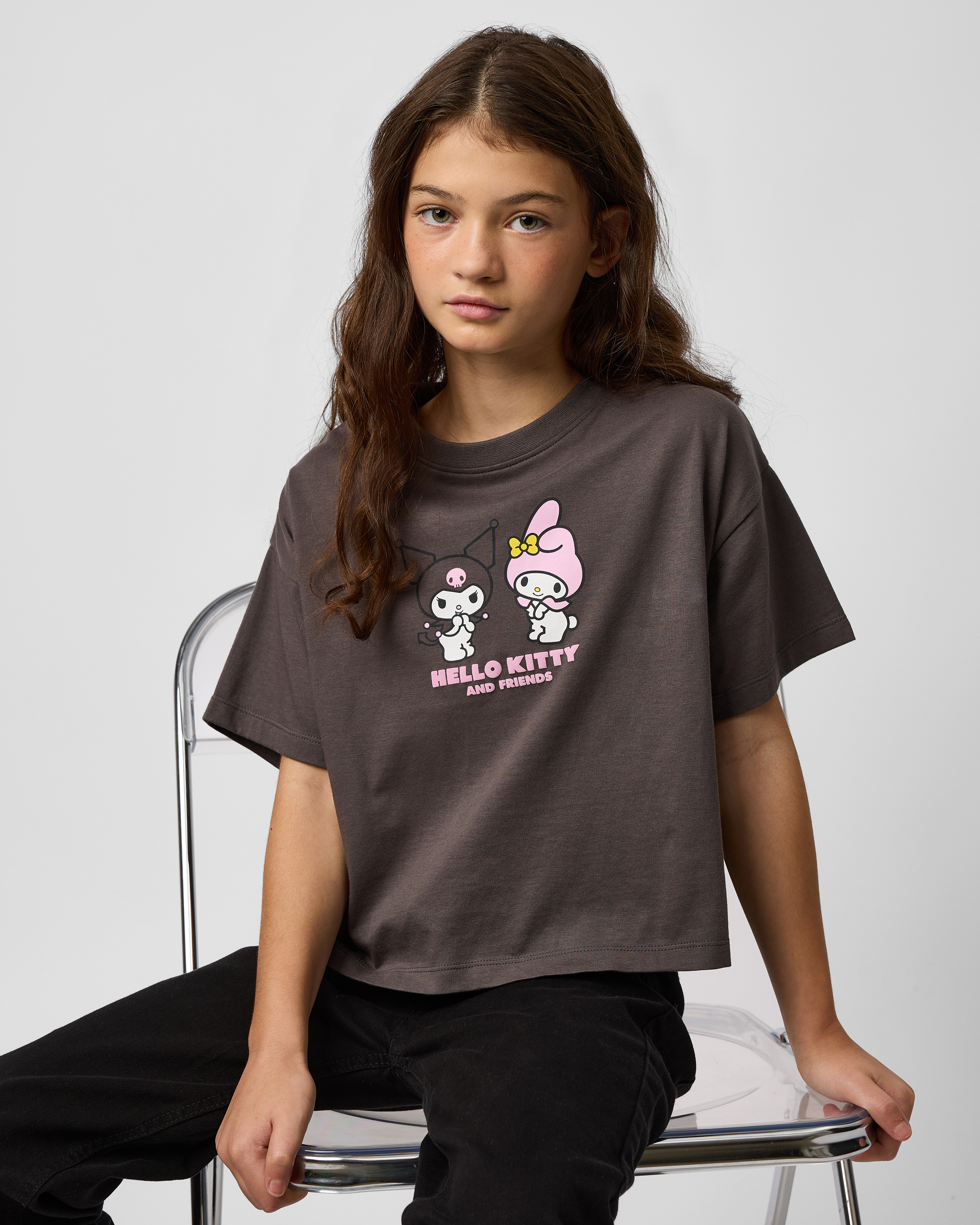 Футболка HELLO KITTY AND FRIENDS W25LC3-H9A3293tg-DG - фото 1