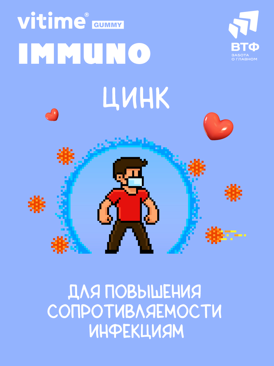 Витамины для детей Vitime Gummy Мармеладные мишки - фото 7