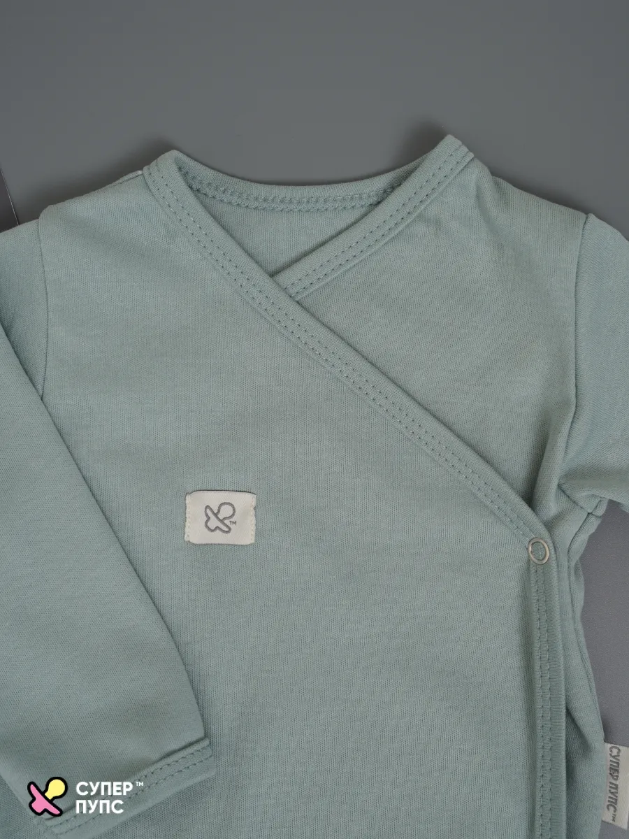 Боди 3 шт Супер Пупс нбр/3пр/бд/зап/полосатыединозавры - фото 16