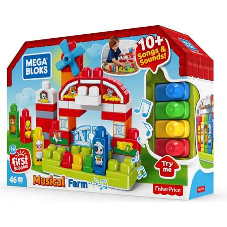 Конструктор Mega Bloks блочный