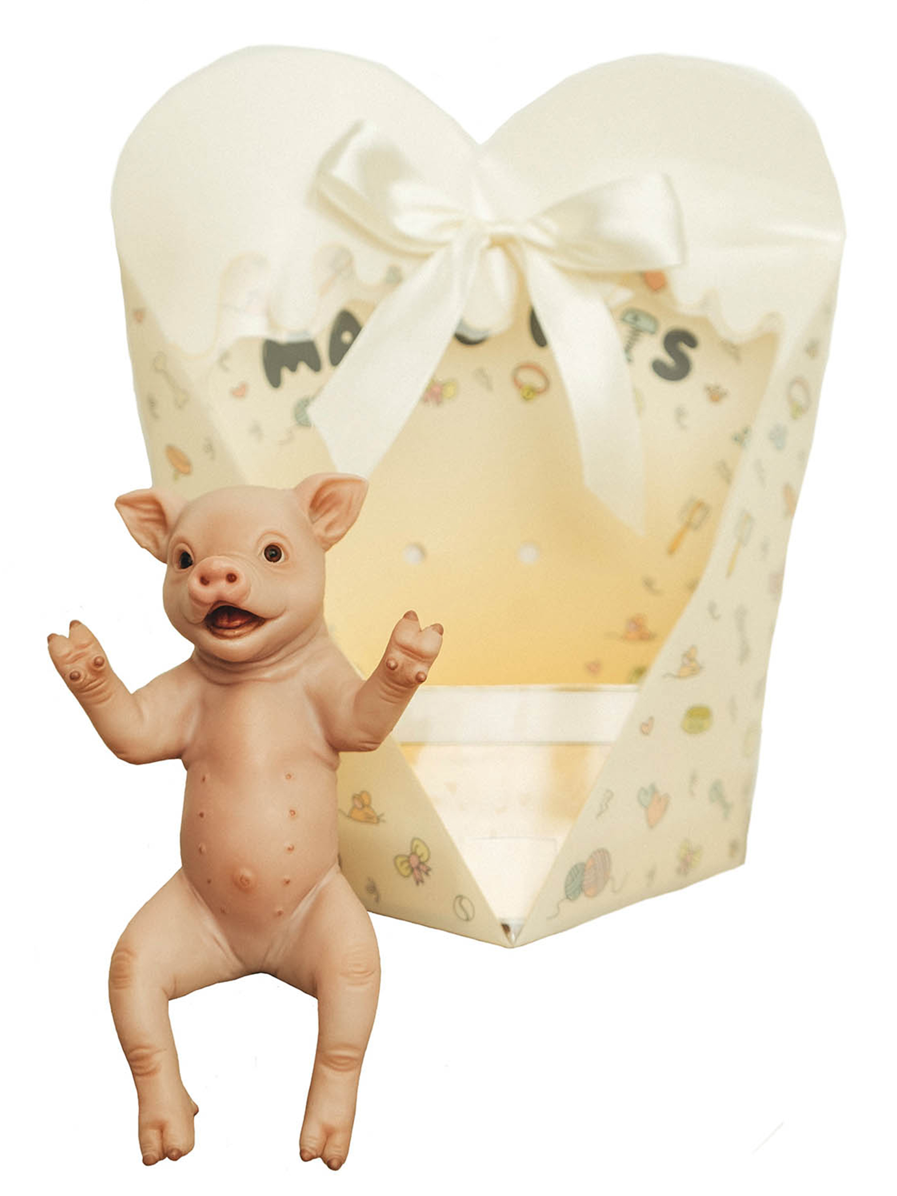 Кукла мини Magic Manufactory Magic Pets Свинья высота 16 см 4631171558326 - фото 8