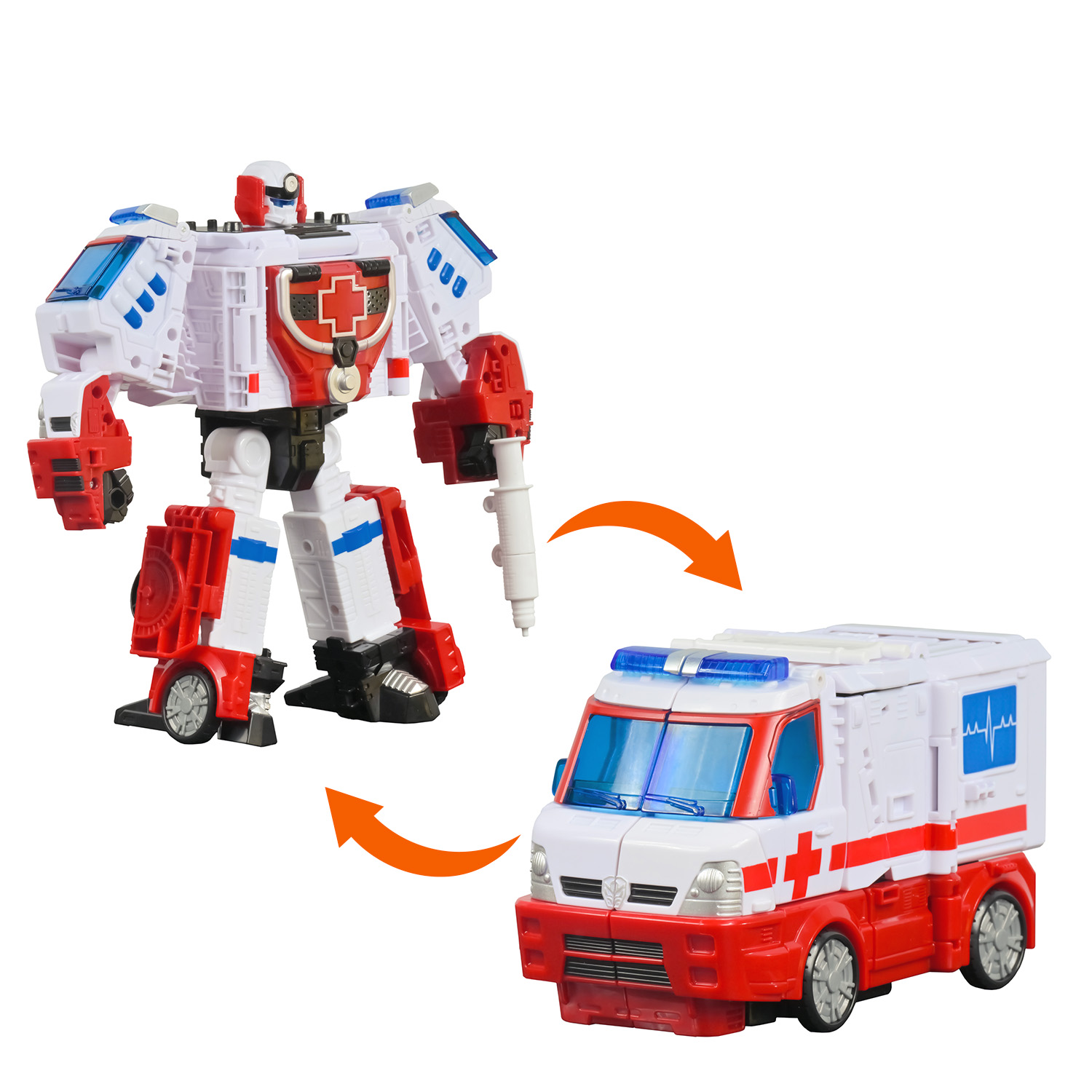 Игровой набор Hello Carbot Трансформер Medient 21 см S7 - фото 8
