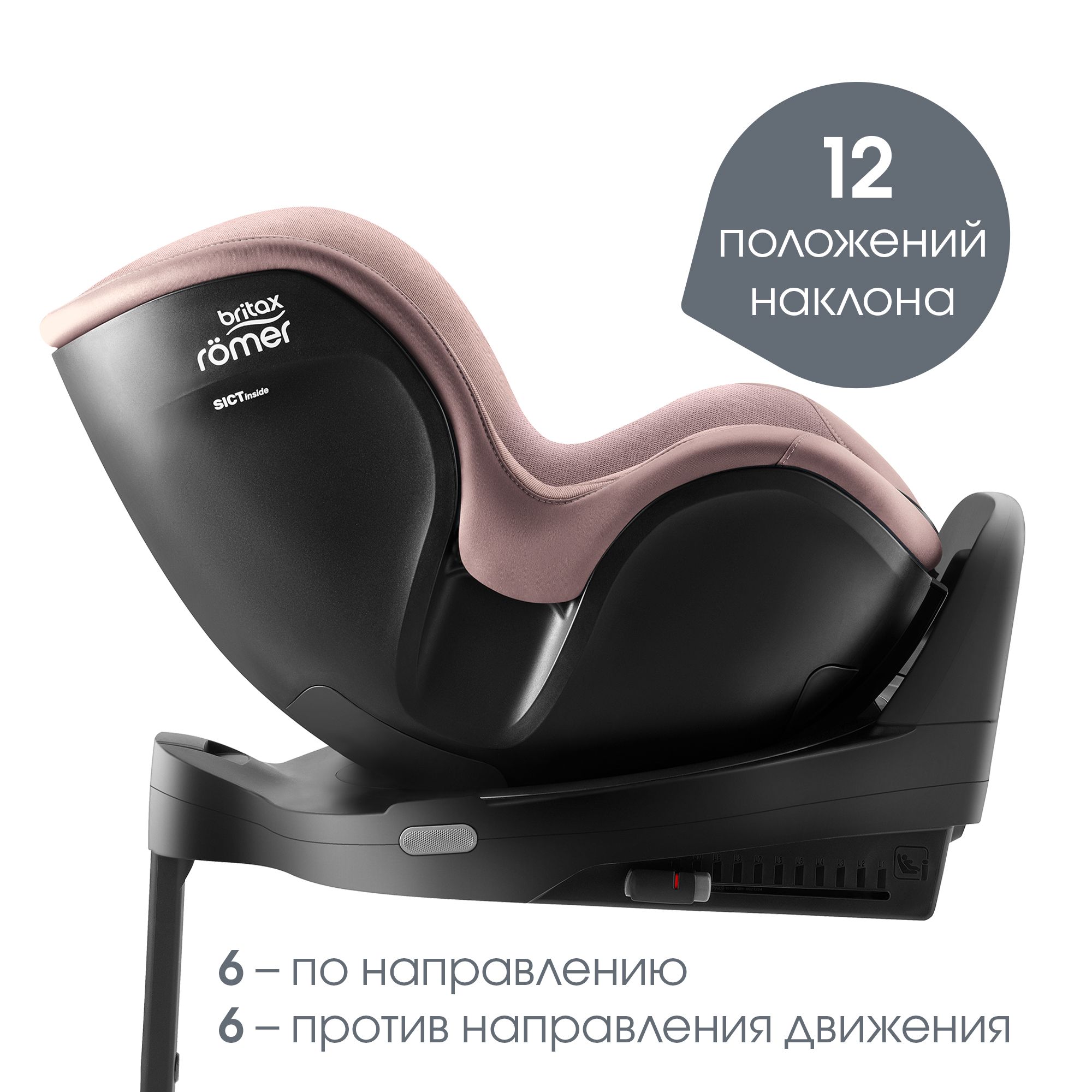 Автокресло Britax Roemer Dualfix PRO Isofix 0+/1 (0-18 кг) - фото 4
