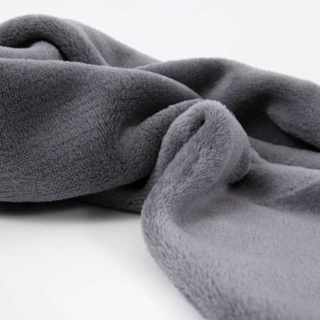 Детский плед UNDER the BLANKET 90х110 велсофт антрацит