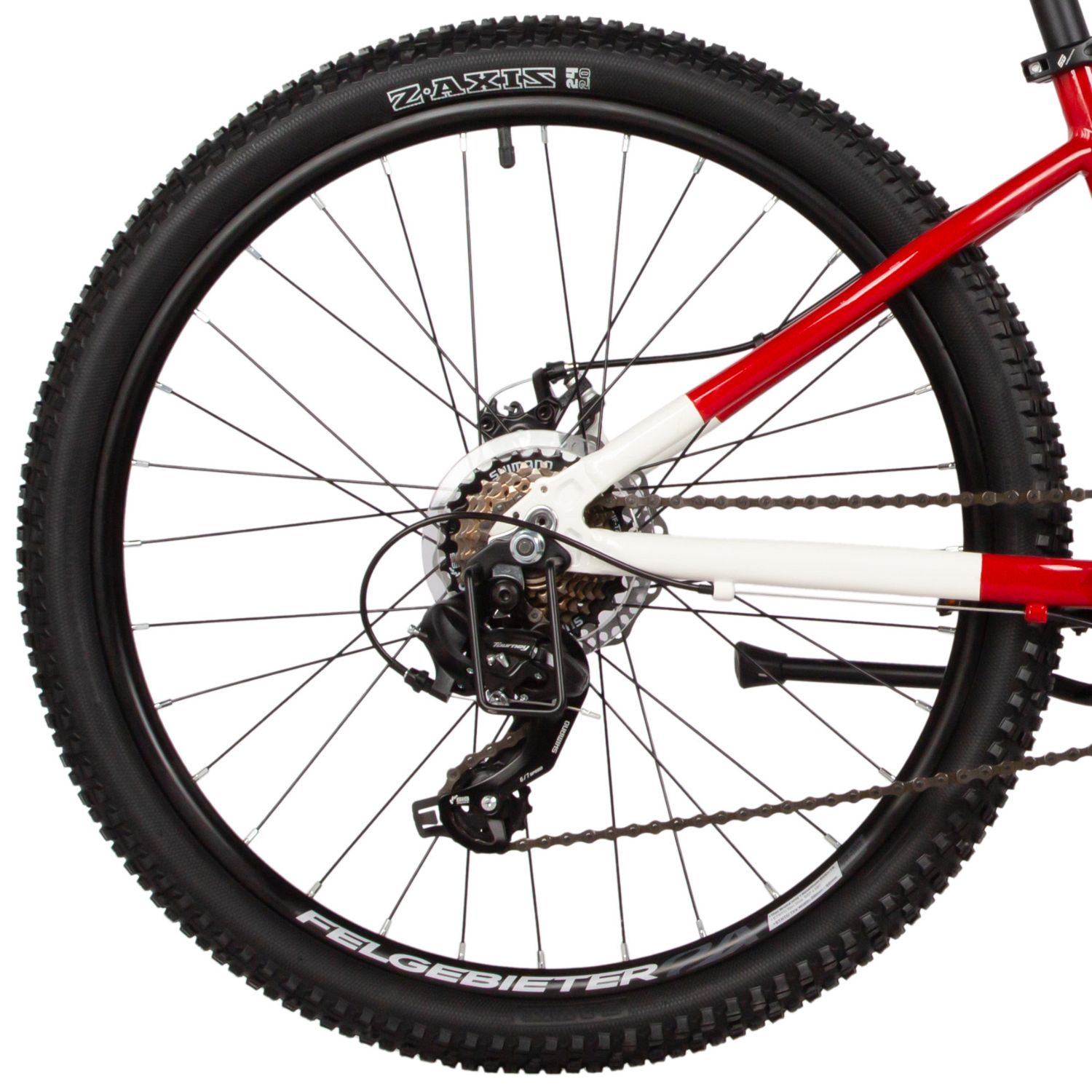 Двухколесный велосипед Novatrack 24 дюйма - фото 7