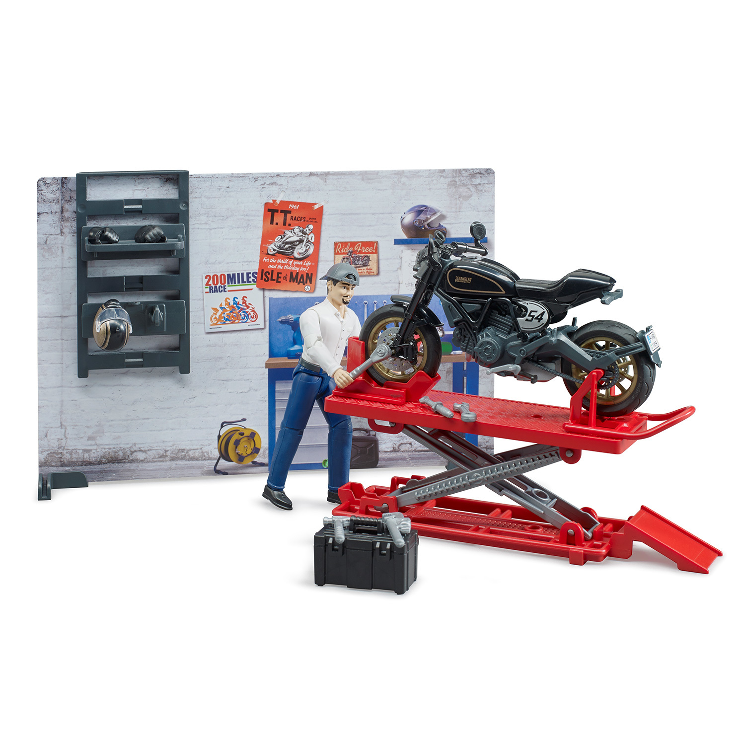 Игровой набор Bruder Ремонтный 62-101 - фото 1