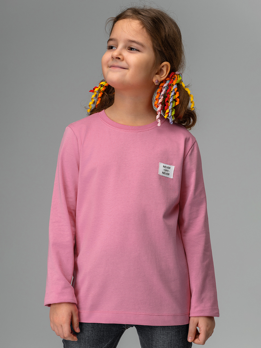 Лонгслив BONITO KIDS SS6097грязно.розовый - фото 1