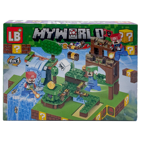 Конструктор MY WORLD блочный