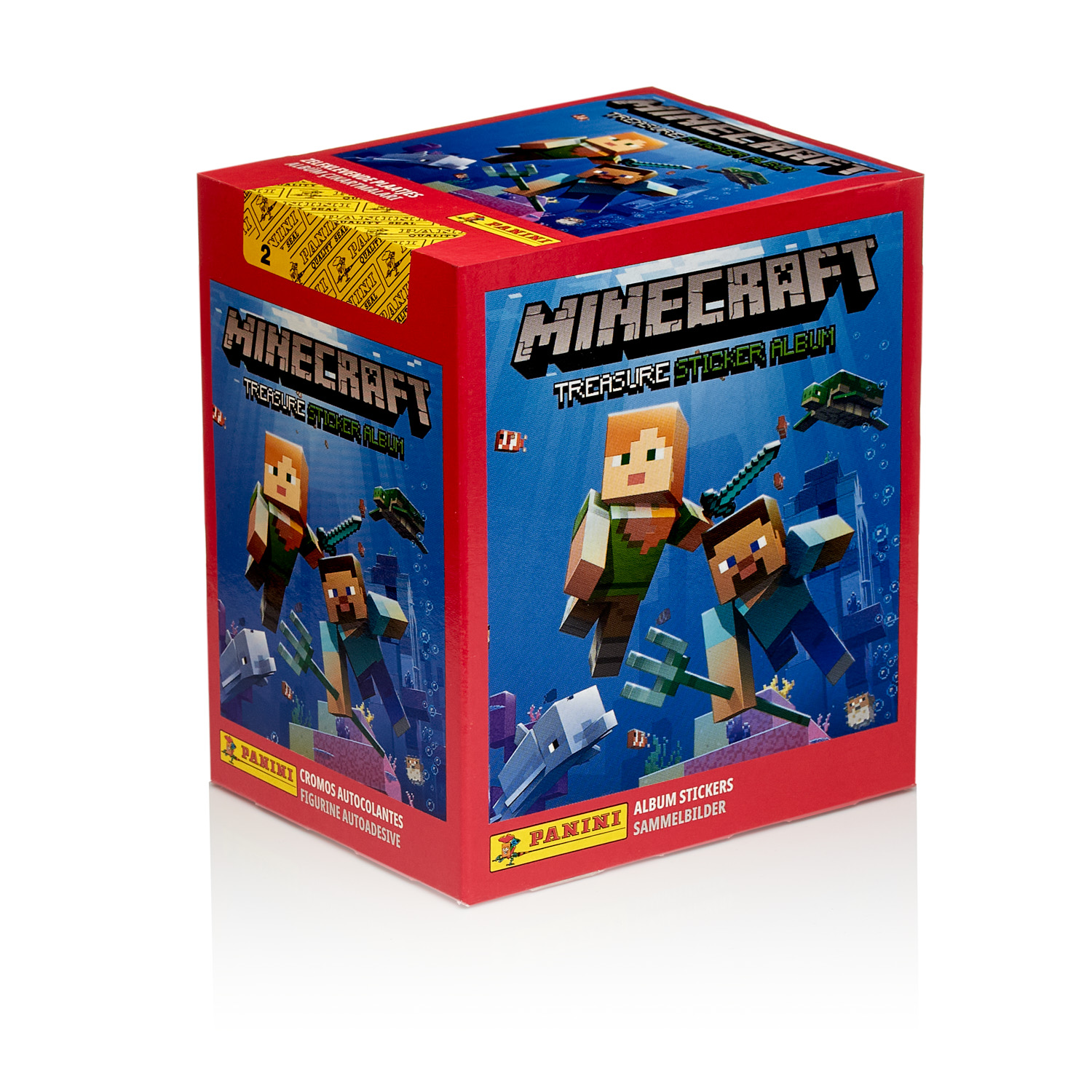 Наклейки Panini Minecraft - фото 2
