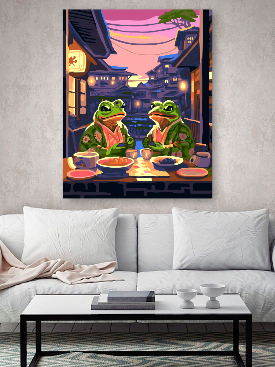 Картина по номерам Hobby Paint Вечернее чаепитие в ассортименте - фото 3