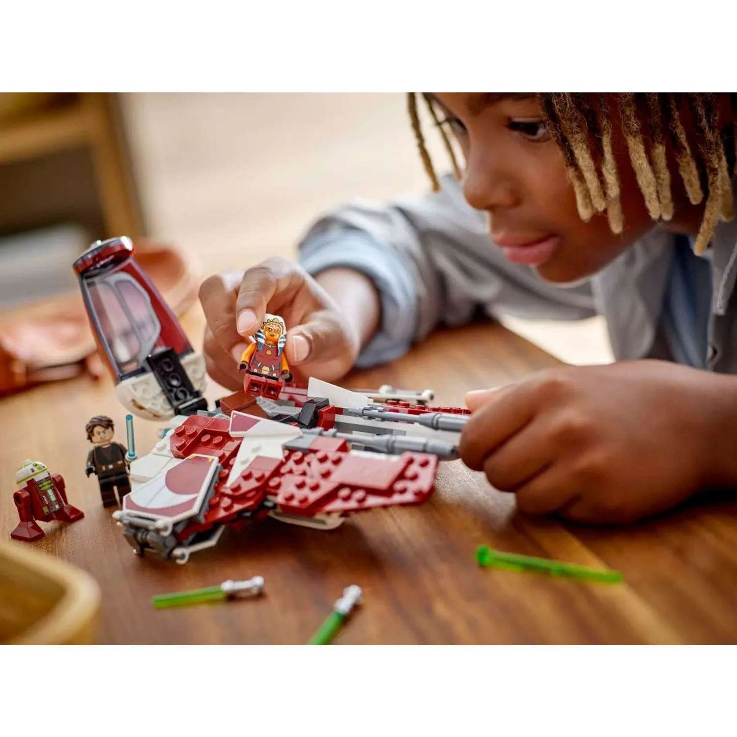Конструктор LEGO Star Wars Джедайский перехватчик Асоки - фото 9