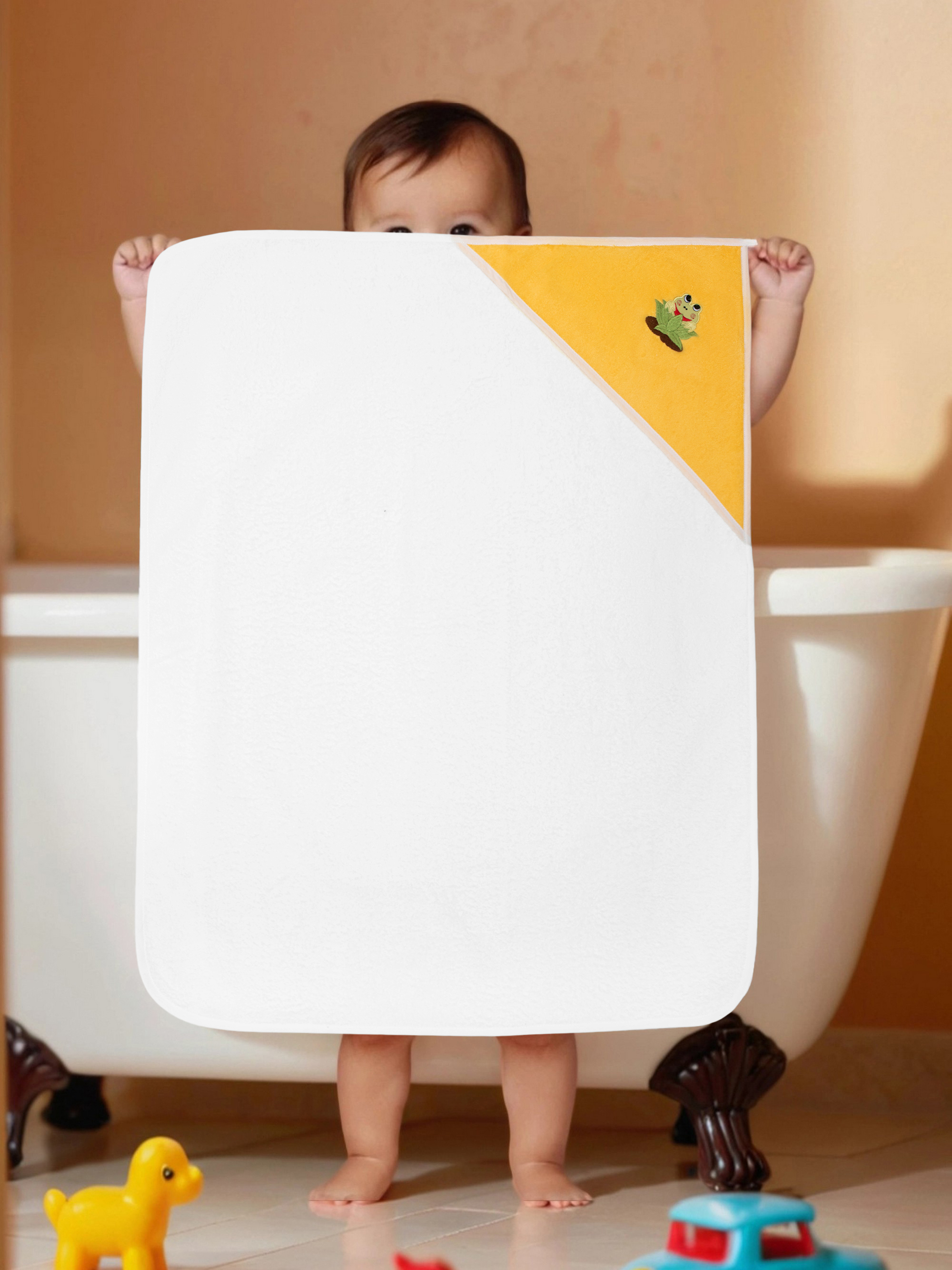 Полотенце уголок Wellness Малыш-00/35_Л 80 x 100 см 1 шт. - фото 2