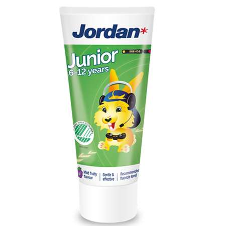 Зубная паста Jordan с фтором