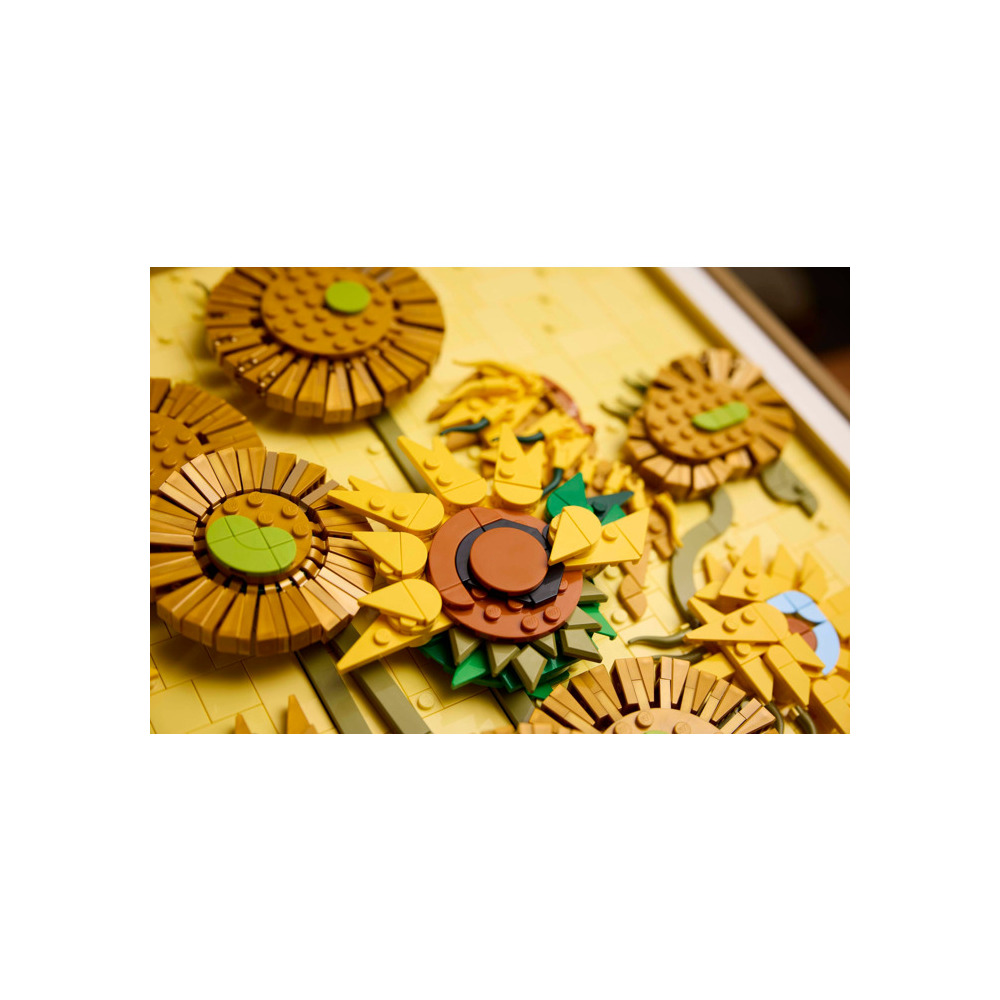 Конструктор LEGO Art Винцент Ван Гог Подсолнухи 341 дет. - фото 5