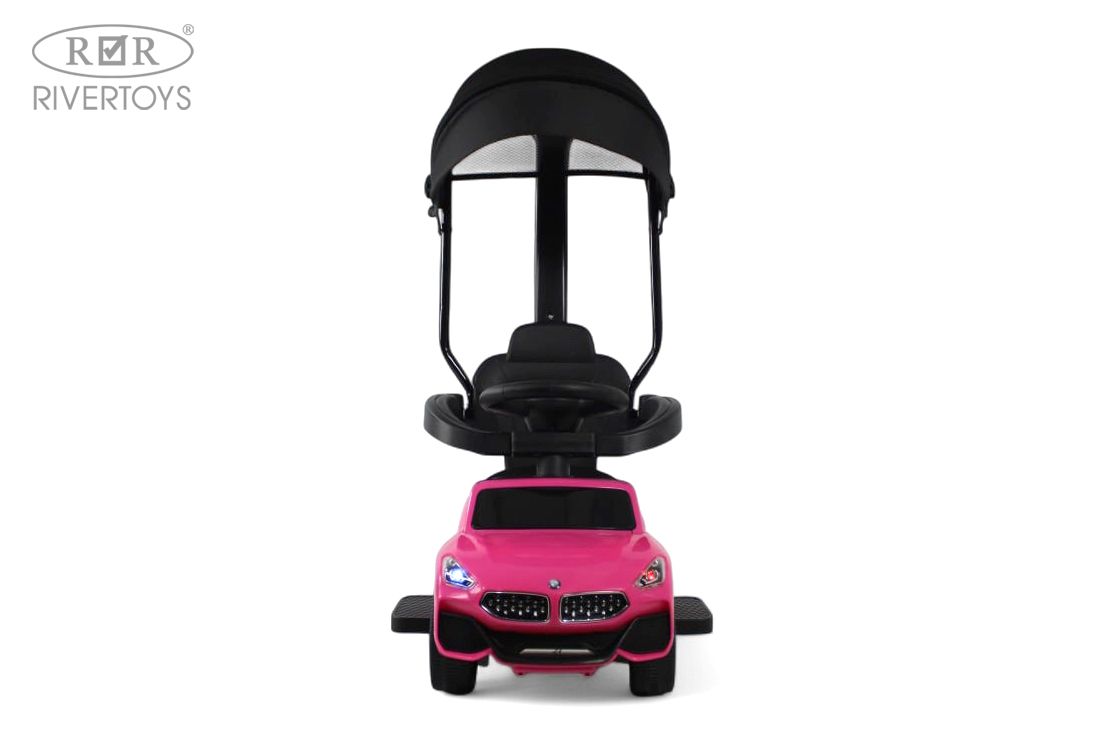 Каталка RIVERTOYS Z005ZZ-B-PINK розовый - фото 7