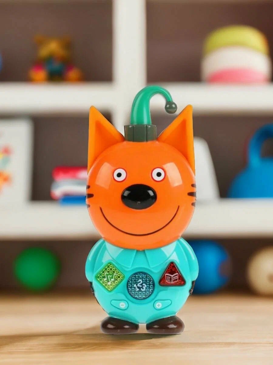 Игрушка ТОТОША развивающий центр сказочник Три кота Компот - фото 8