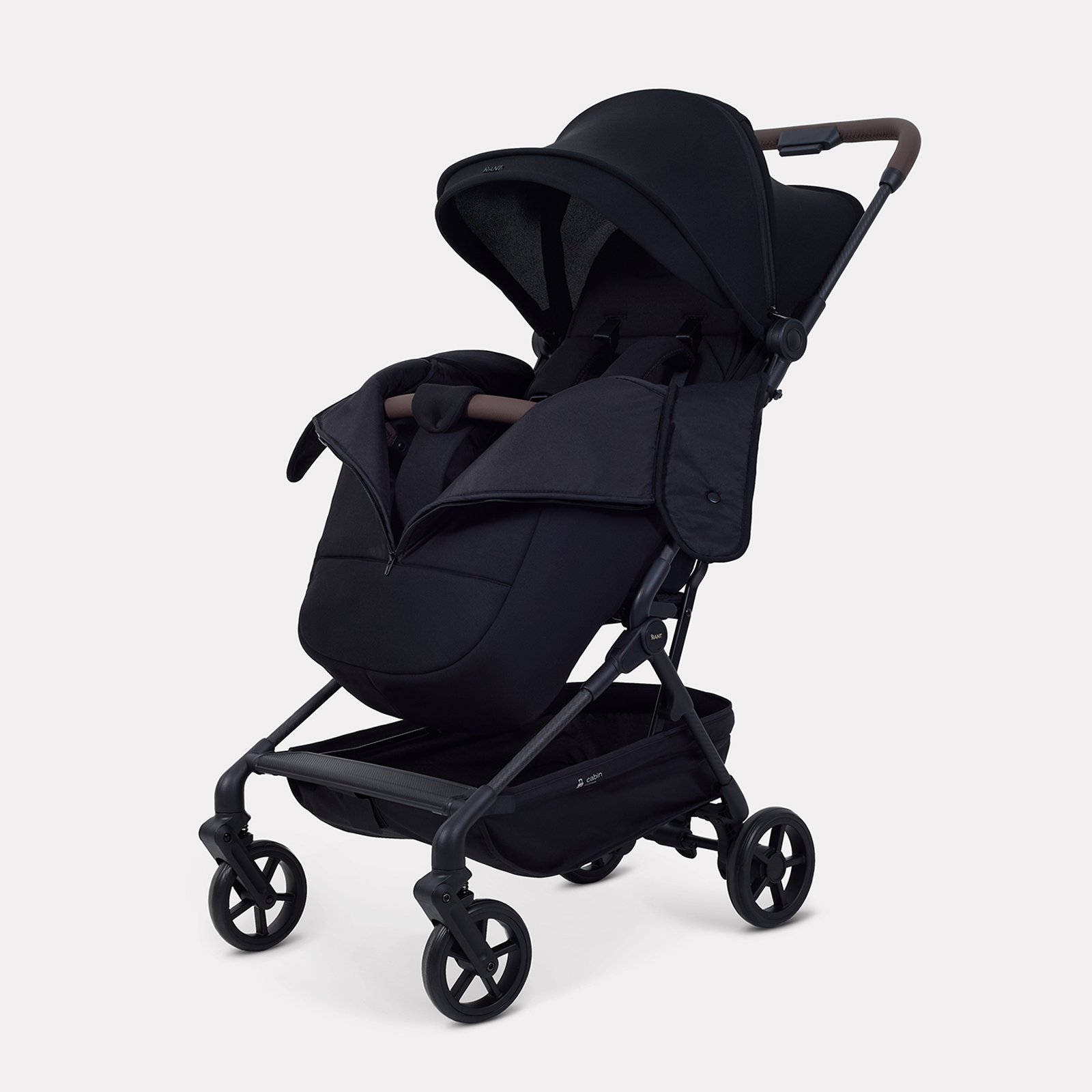 Коляска прогулочная Rant Avion Carbon черный - фото 4