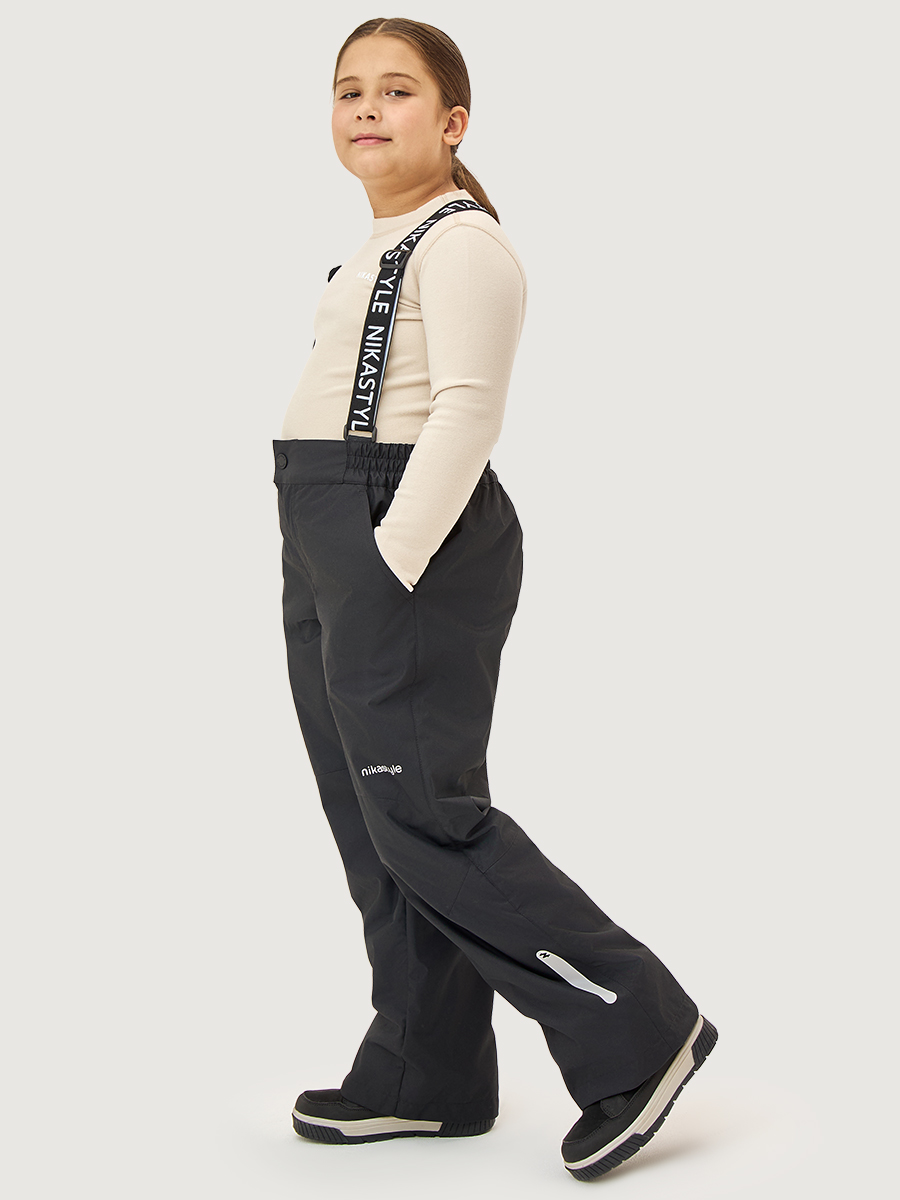 Брюки утепленные NIKASTYLE п2л4026 черный - фото 3