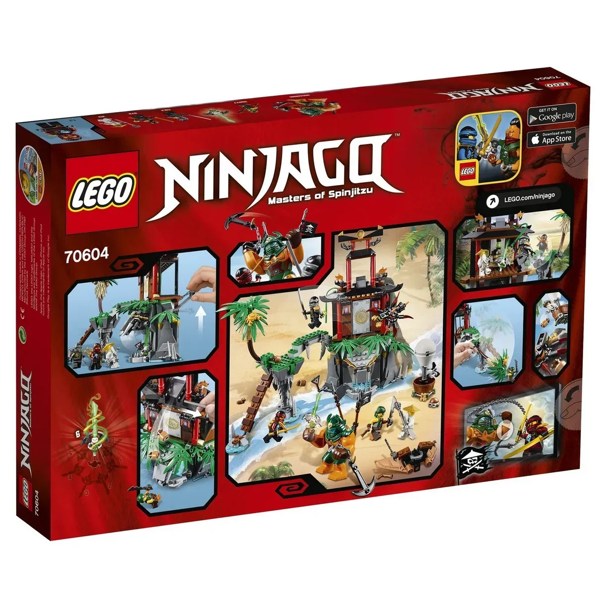 Конструктор LEGO NINJAGO 70604 423 дет. - фото 3