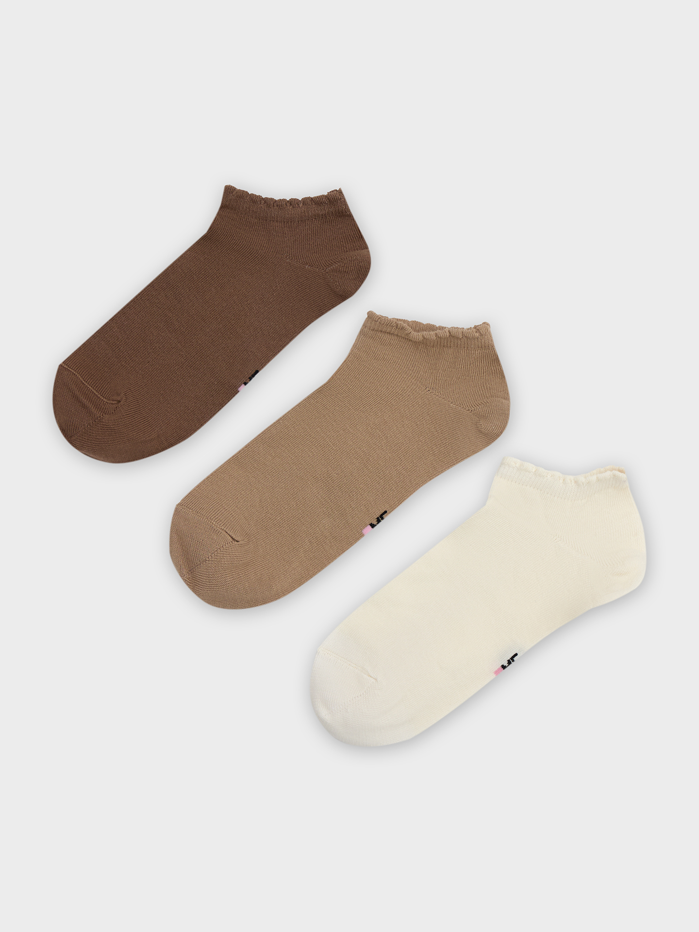 Носки 3 пары Mark Formelle (Марк Формэль) 3004A-3122/молочный /капучино /карамель/ - фото 2