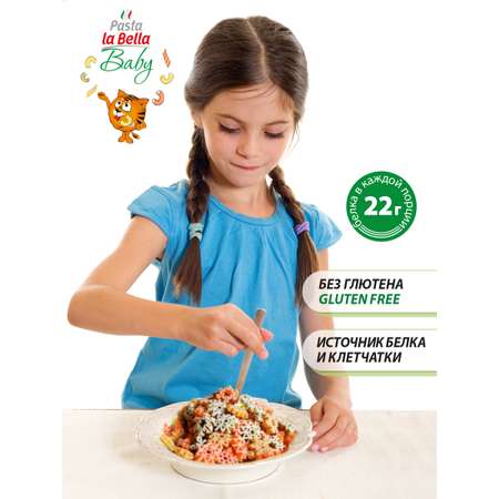 Макароны Pasta la Bella Снежинки Без Глютена, 2 упаковки