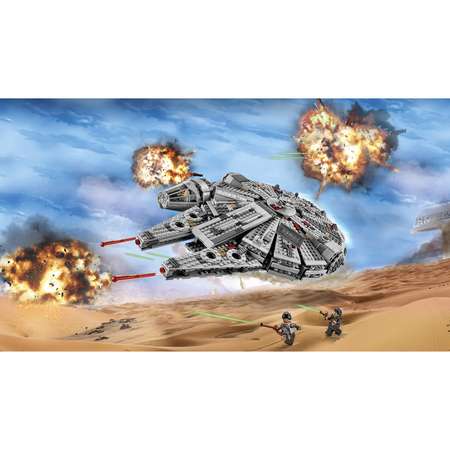 Конструктор LEGO Star Wars Сокол Тысячелетия блочный