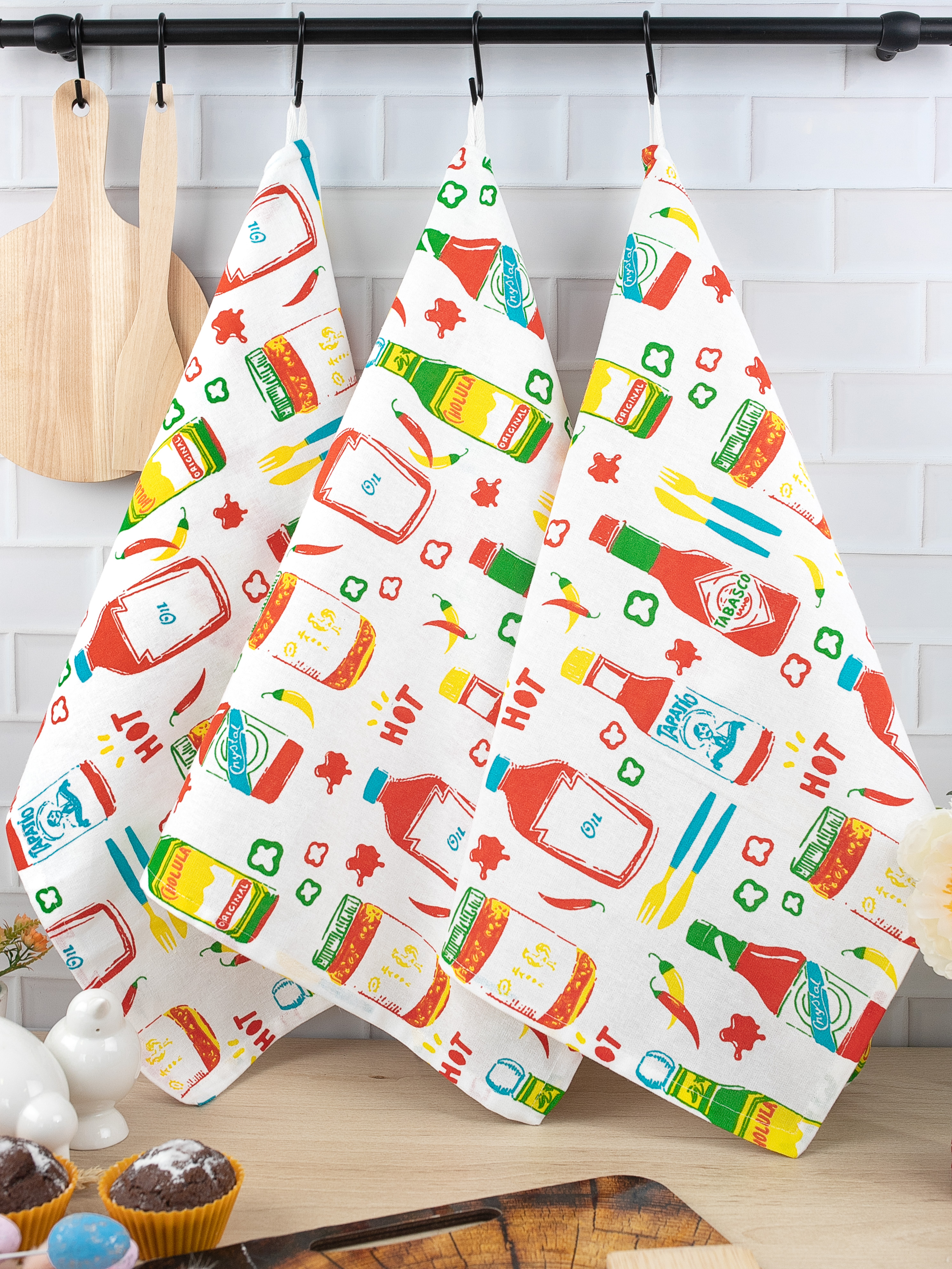 Комплект полотенец кухонных Wellness Табаско Набор_3 - фото 1