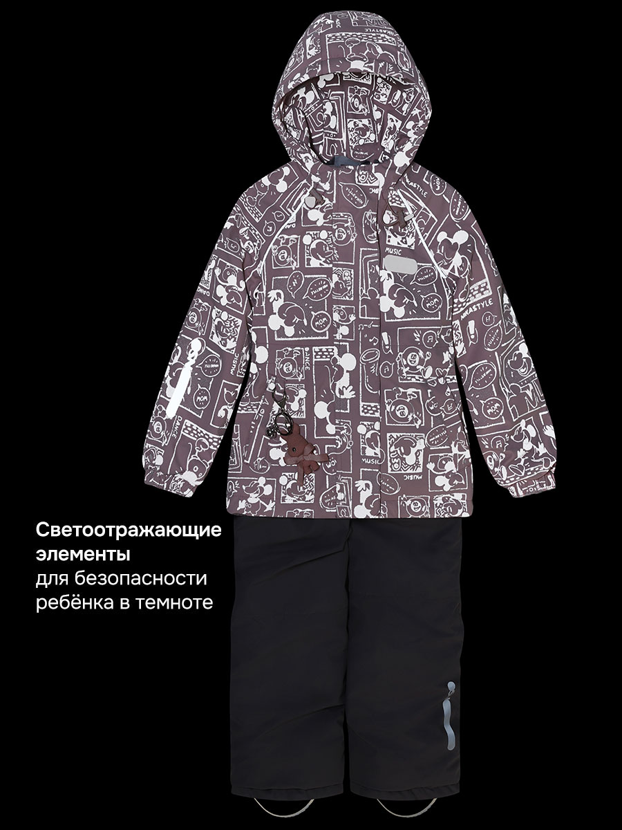 Костюм NIKASTYLE 7м2026 пудра/кофе - фото 14