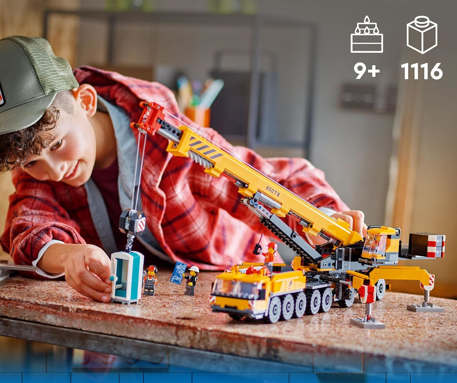 Конструктор LEGO Technic Мобильный строительный кран 1116 дет. - фото 10