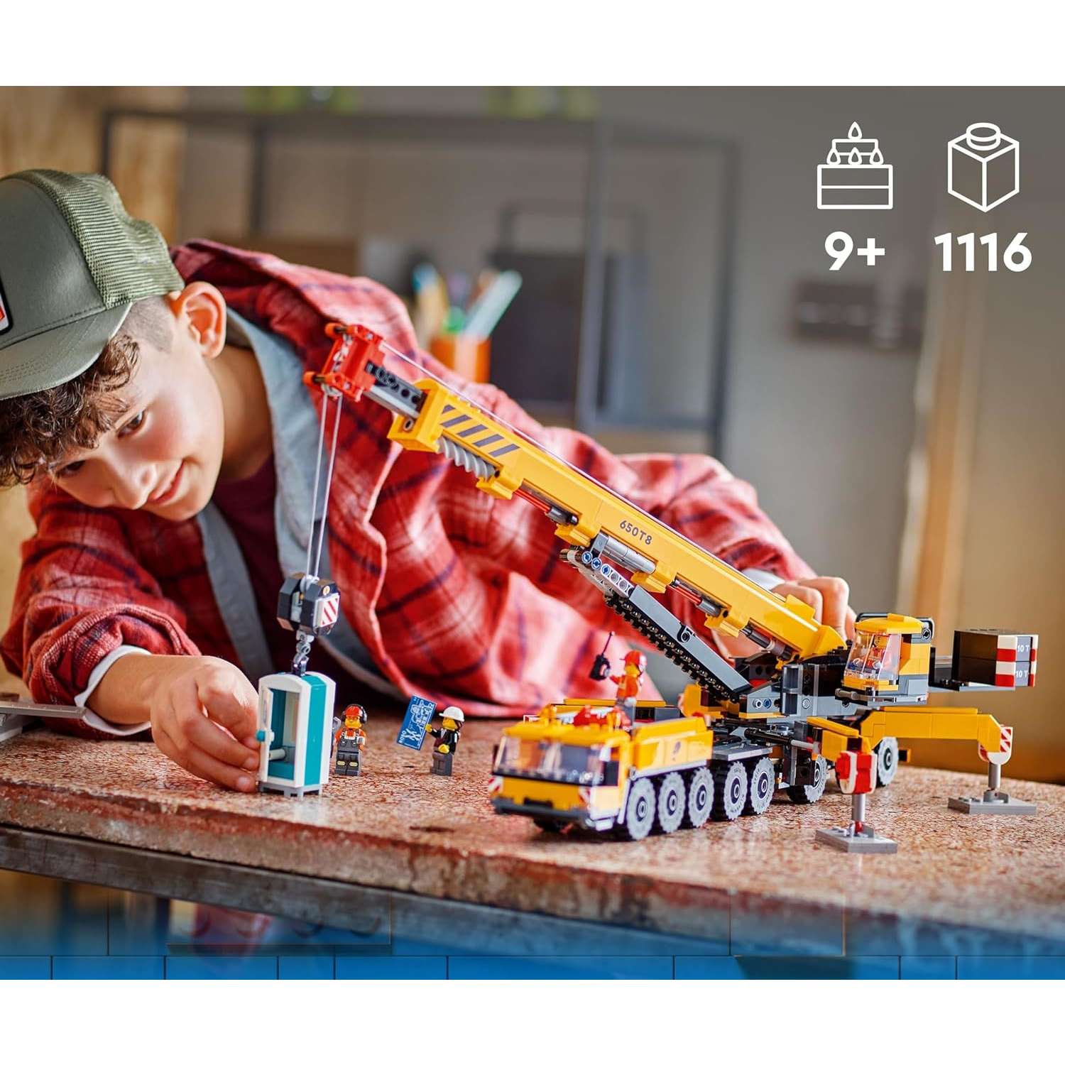 Конструктор LEGO Technic Мобильный строительный кран 1116 дет. - фото 10