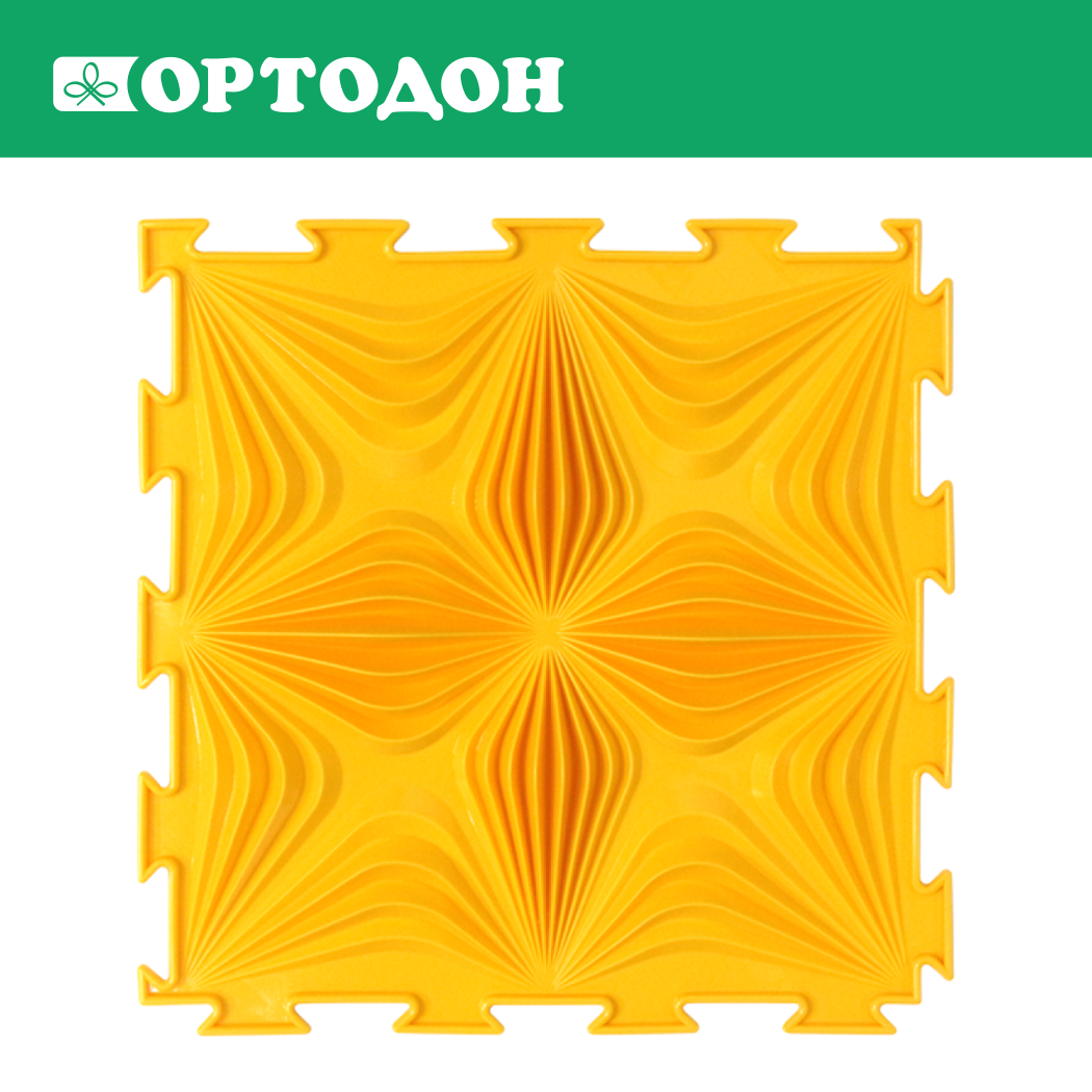Массажный детский коврик пазл Ортодон набор Калейдоскоп - фото 7