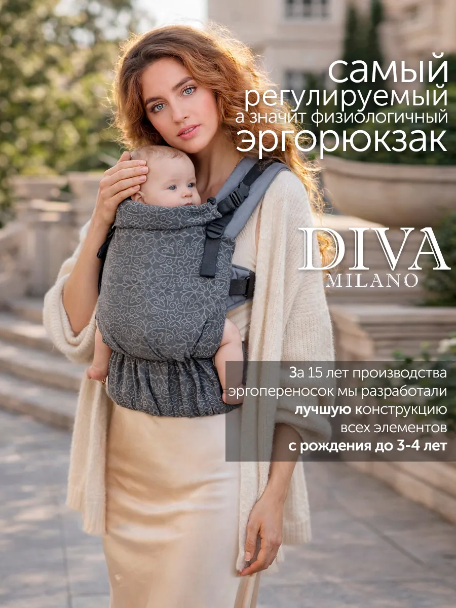 Эргорюкзак Diva Milano Basico Simple One! - фото 2