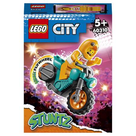 Конструктор LEGO City Chicken Stunt Bike блочный