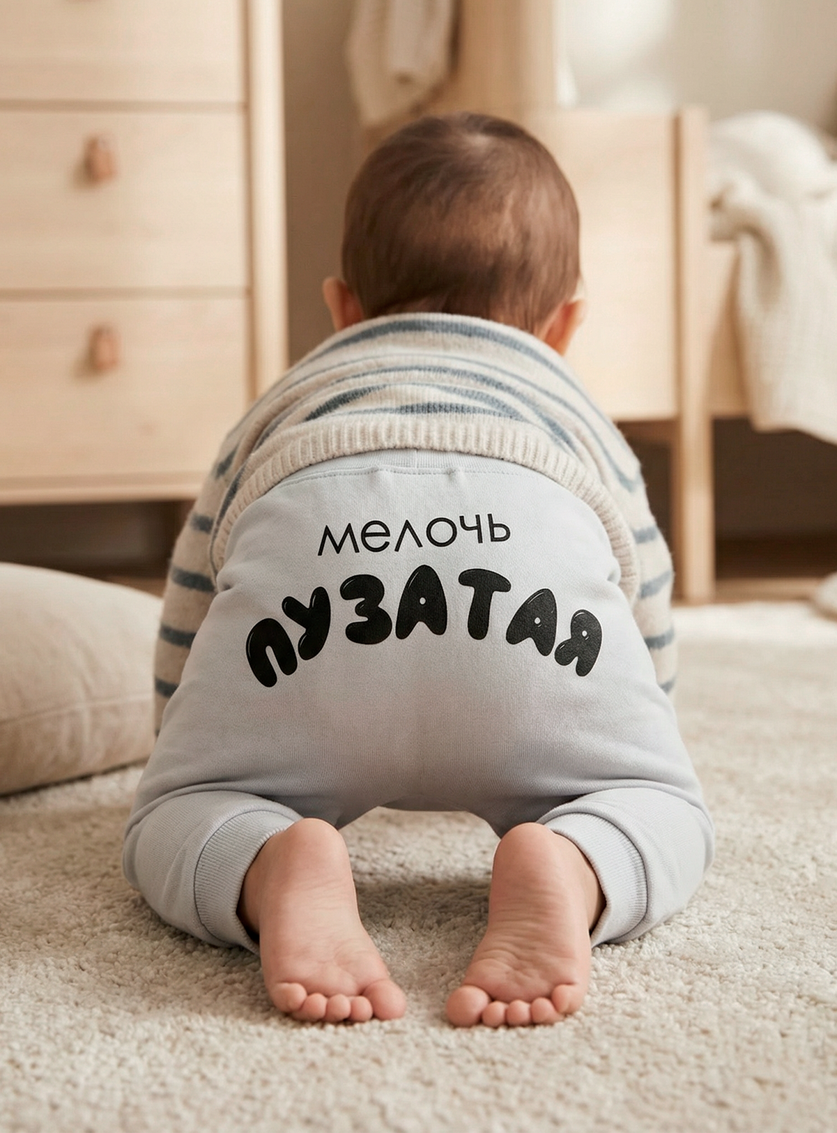 Штанишки Совенок Дона 2-3139-014-СерыйМелочьПузатая - фото 1