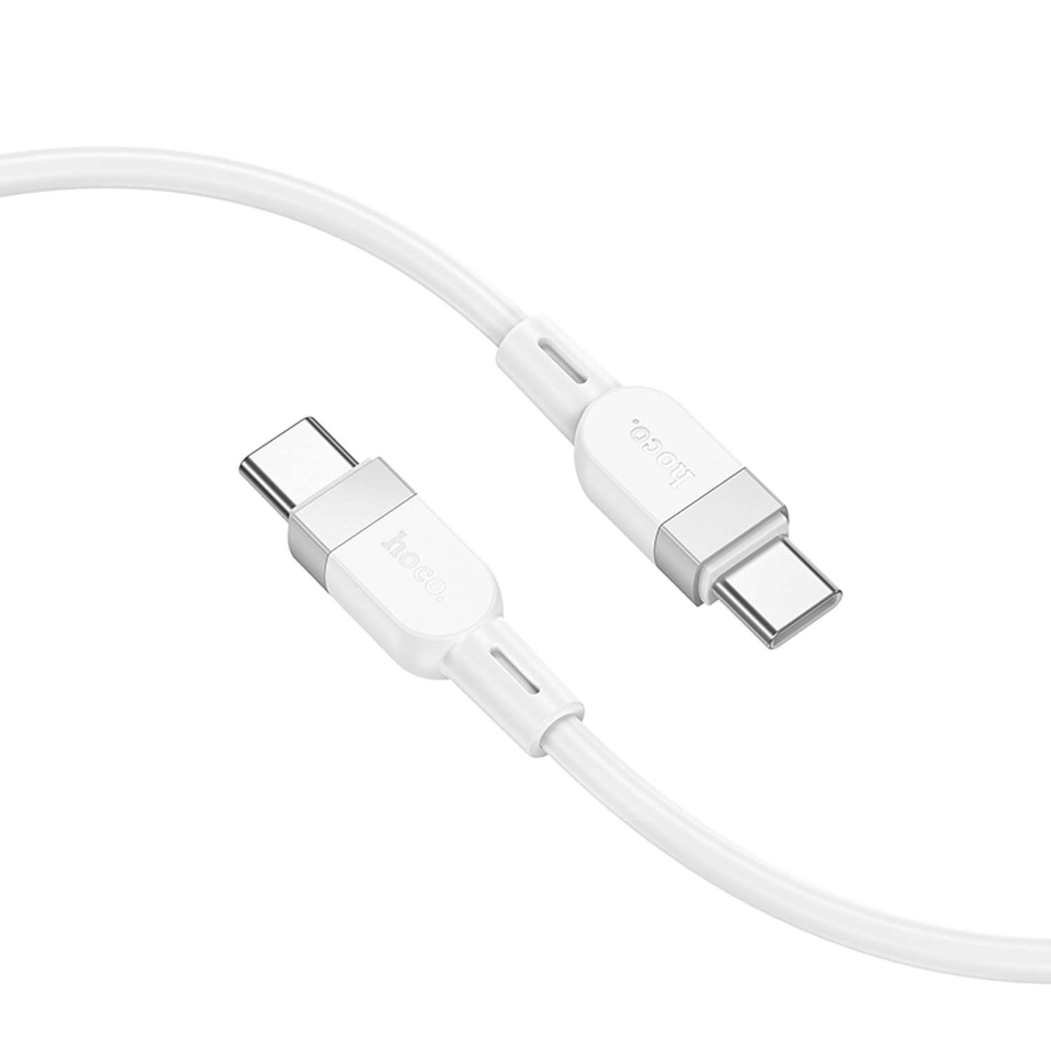 Кабель USB-C hoco X109 Energy Type-C 3А 60W 1м силикон - фото 4