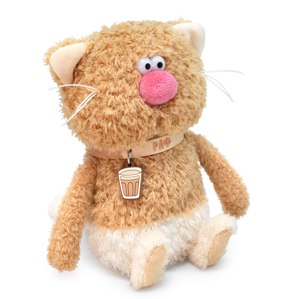 Мягкая игрушка BUDI BASA Кофейный кот Раф 16см - фото 4