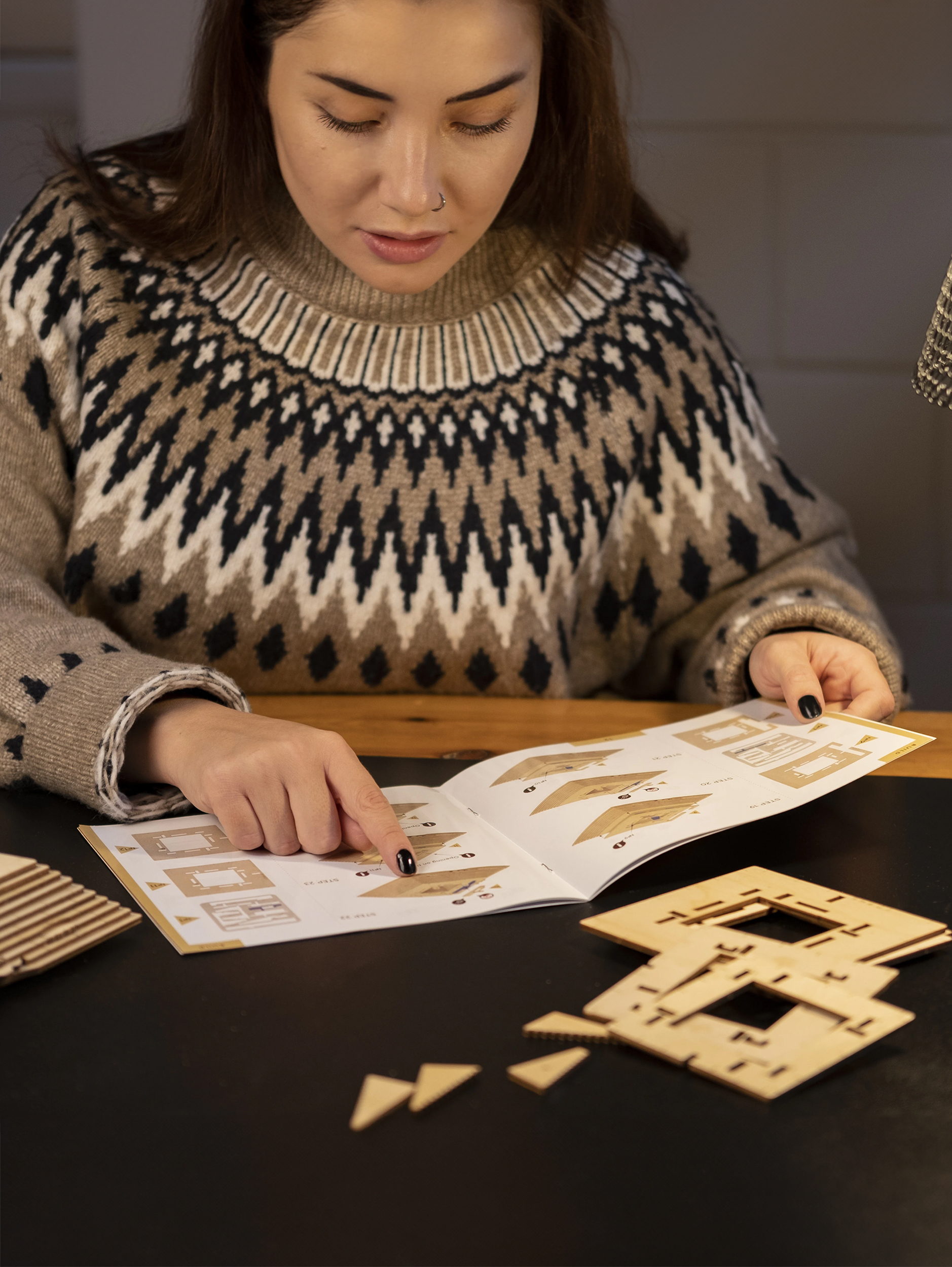 Настольная игра EscapeWelt Пирамида DIY - фото 6