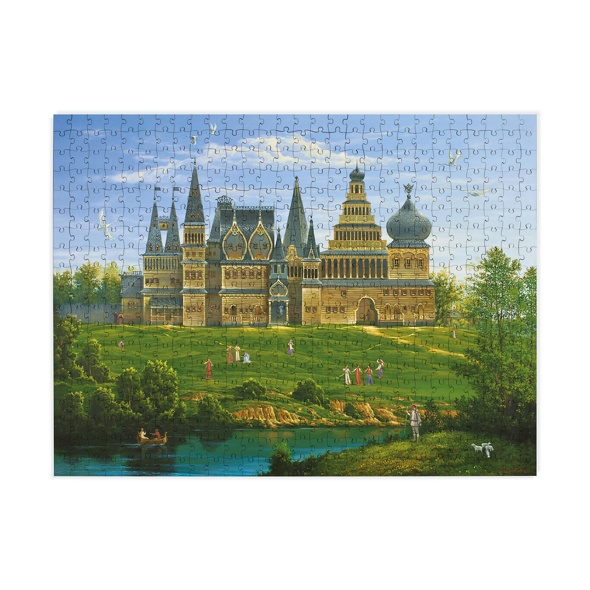 Пазл Collaba puzzle Коломенский дворец деревянный - фото 8