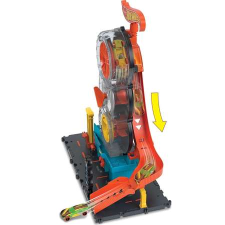 Парковка Hot Wheels Шиномонтажная мастерская с пусковой установкой